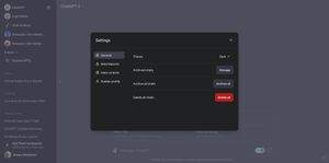 ChatGPT rolls out bulk chat archiving feature on the Web