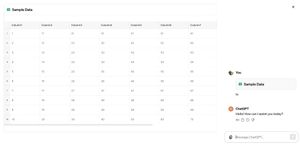 ChatGPT is developing advanced ways to work with data