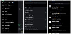 Twitter for iOS now features a native Jobs page