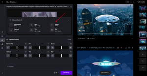 Camera mouse control