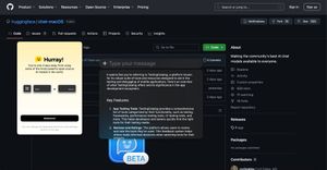 HuggingFace MoacOS app