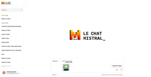 Pixtral on Le Chat