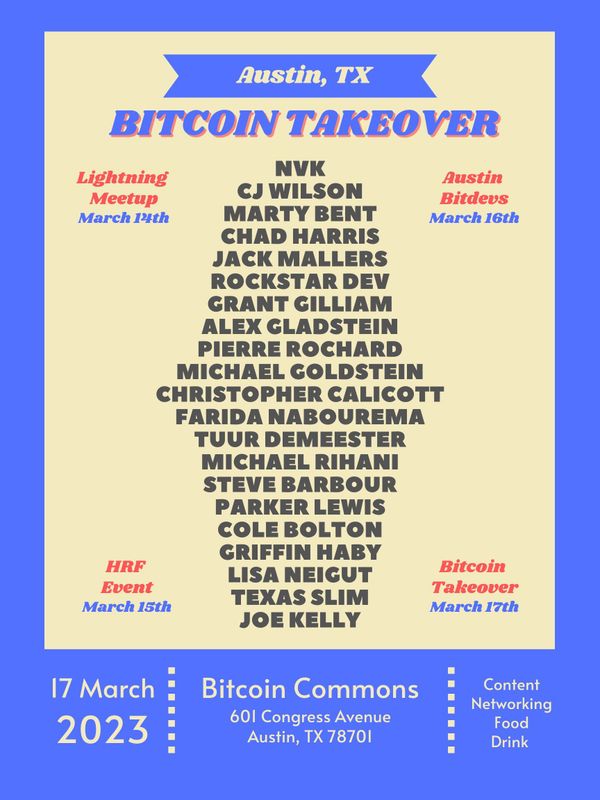 Bitcoin Takeover is back!