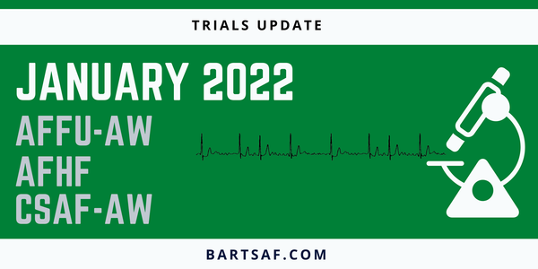 January Trials update: AFFU-AW, AFHF, CSAF-AW