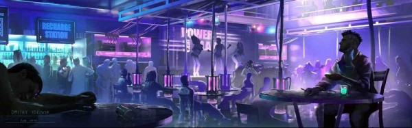 Image Source: Cyberpunk Night Club by Dmitry Sorokin