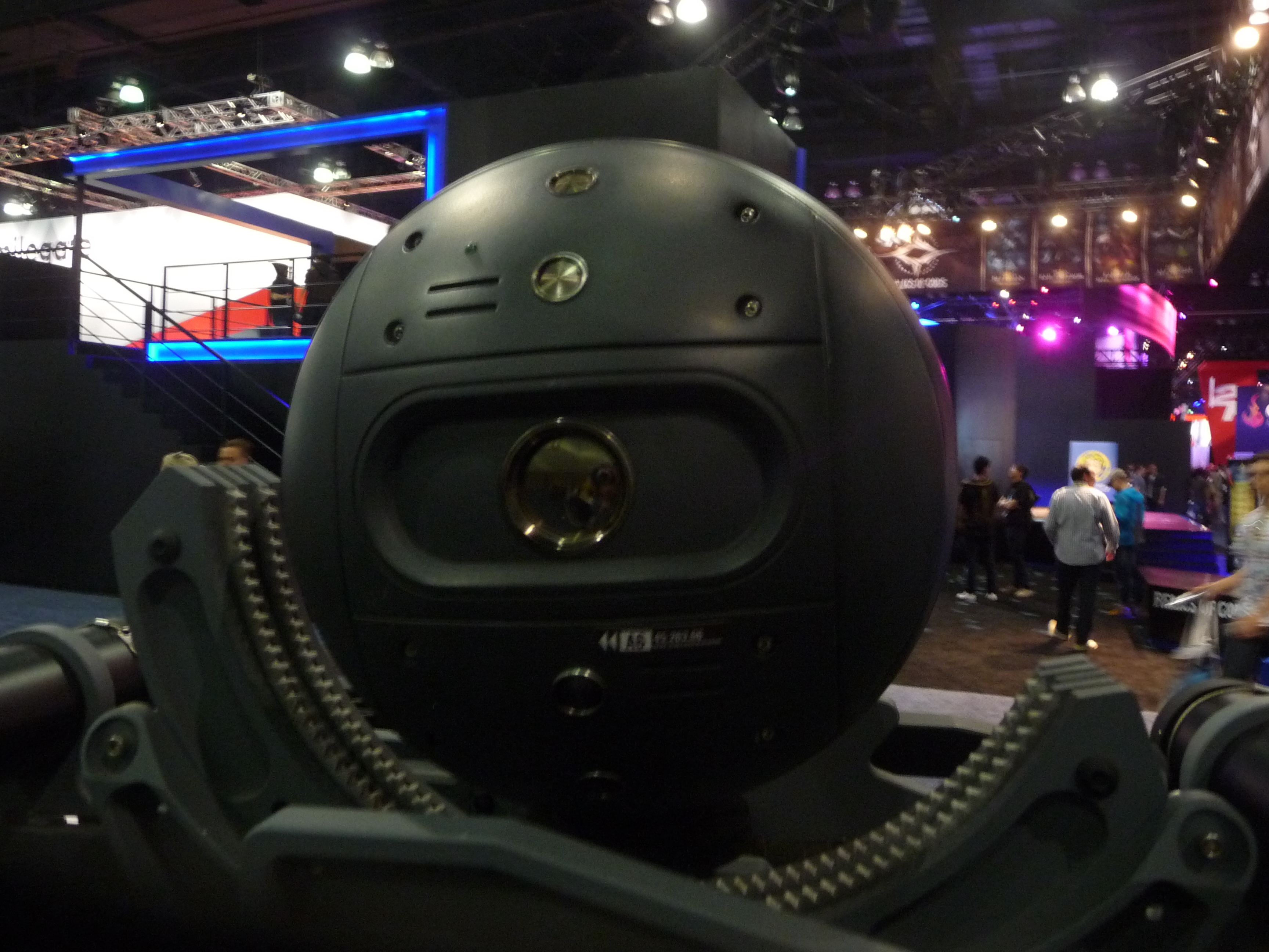 Close up of the Z950 Attack Modules - see at E3 2015