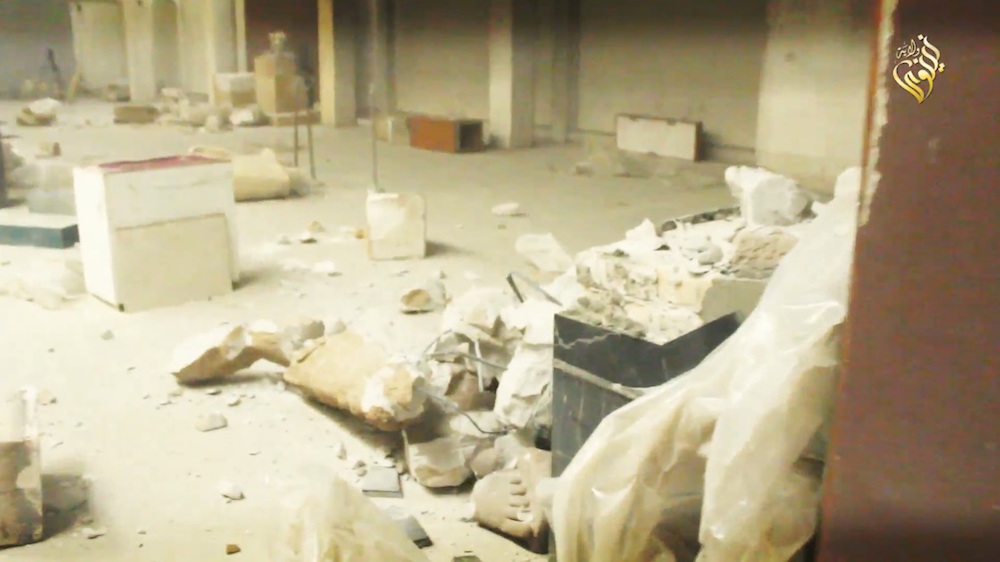 Aftermath of the museum attacks. Credit: Al Jazeera