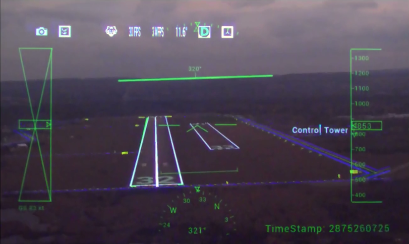 AR overlays and instructions can be superimposed on runways to make landings easier.