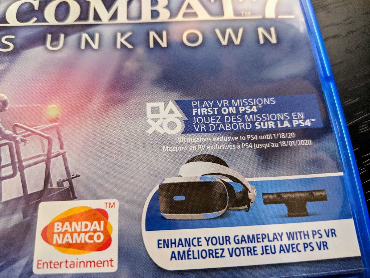 ace combat psvr timed box