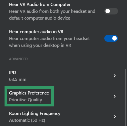 rift s resolution setting