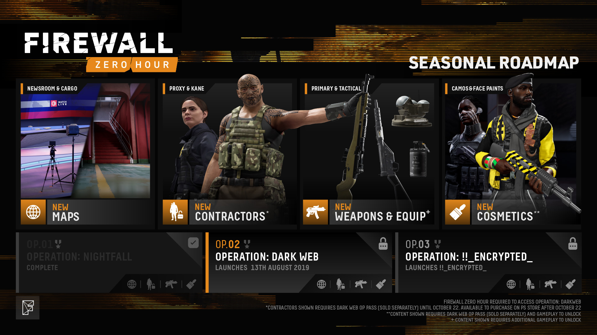 firewall dark web road map