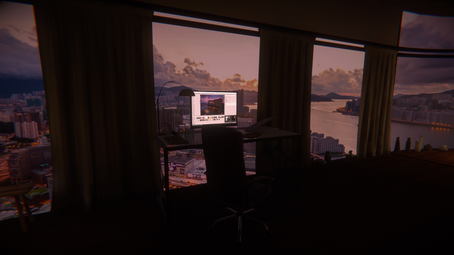 vrchat room of summer solitude world