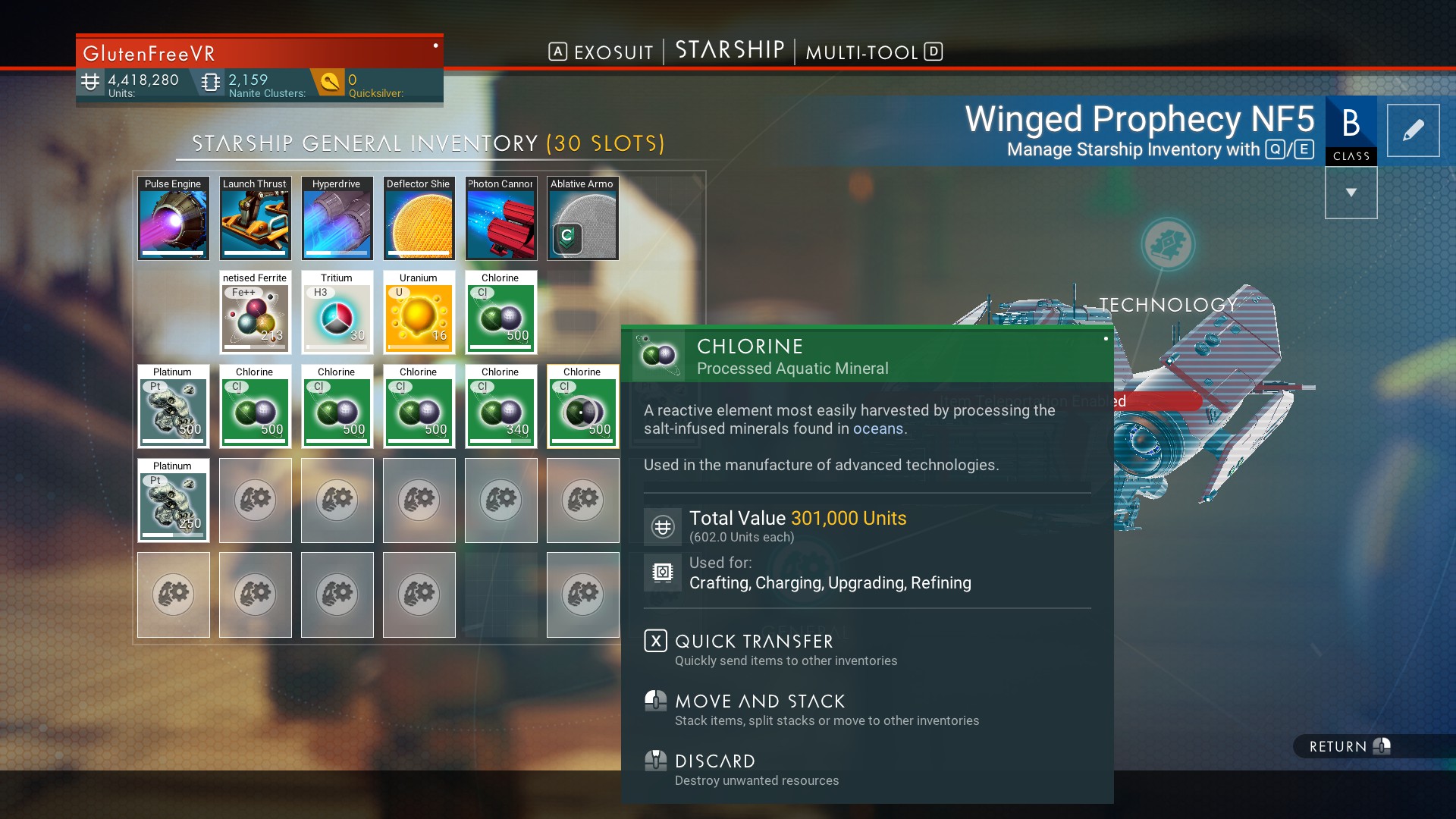 no mans sky chlorine