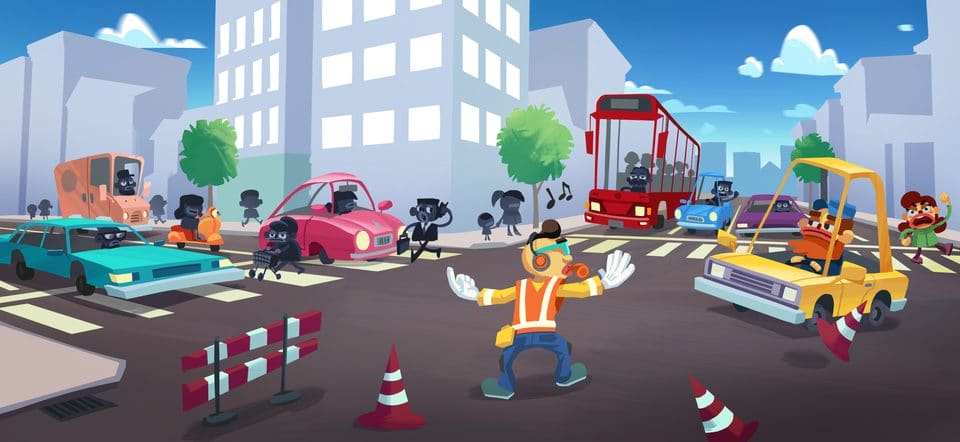 traffic jams vr concept art