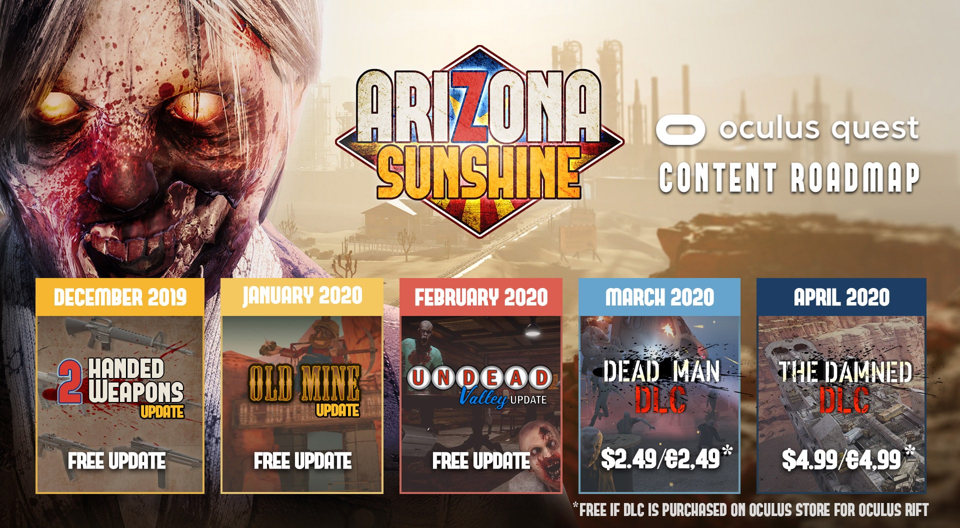 Arizona Sunshine Quest content