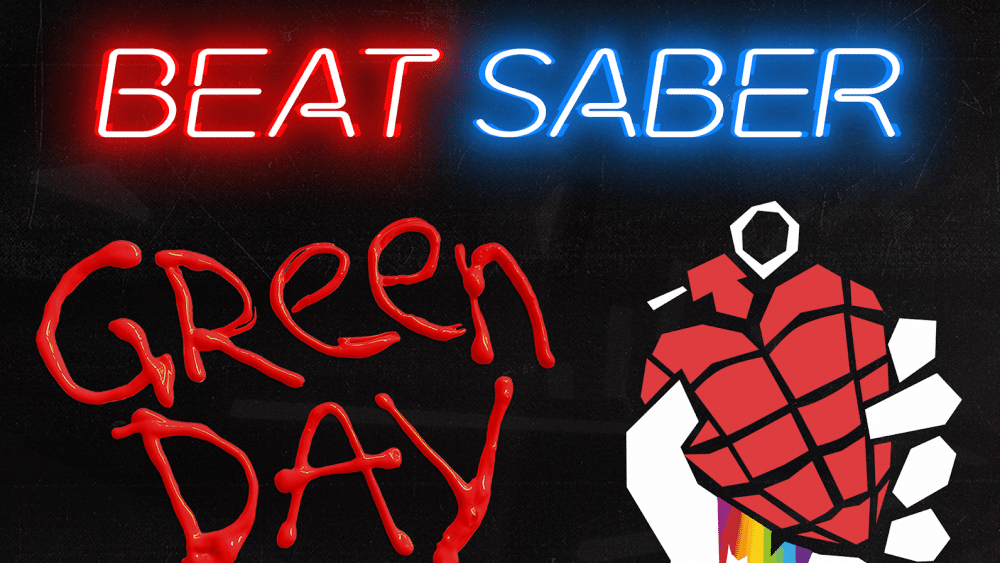 beat saber green day key art image