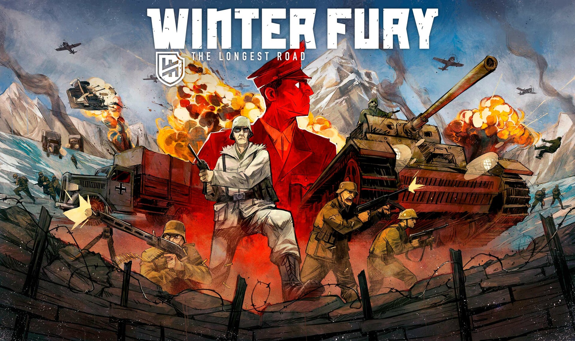 winters fury the longest road key art