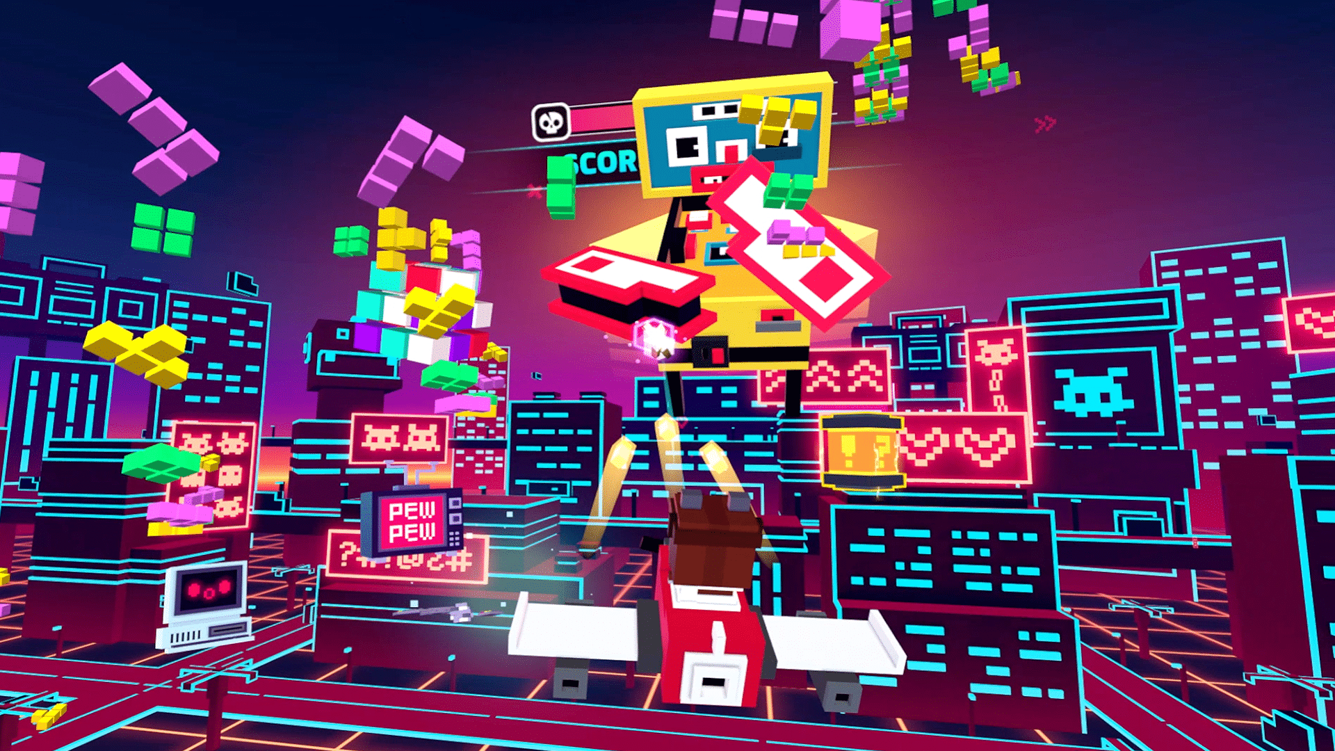 Shooty Skies Overdrive VR game