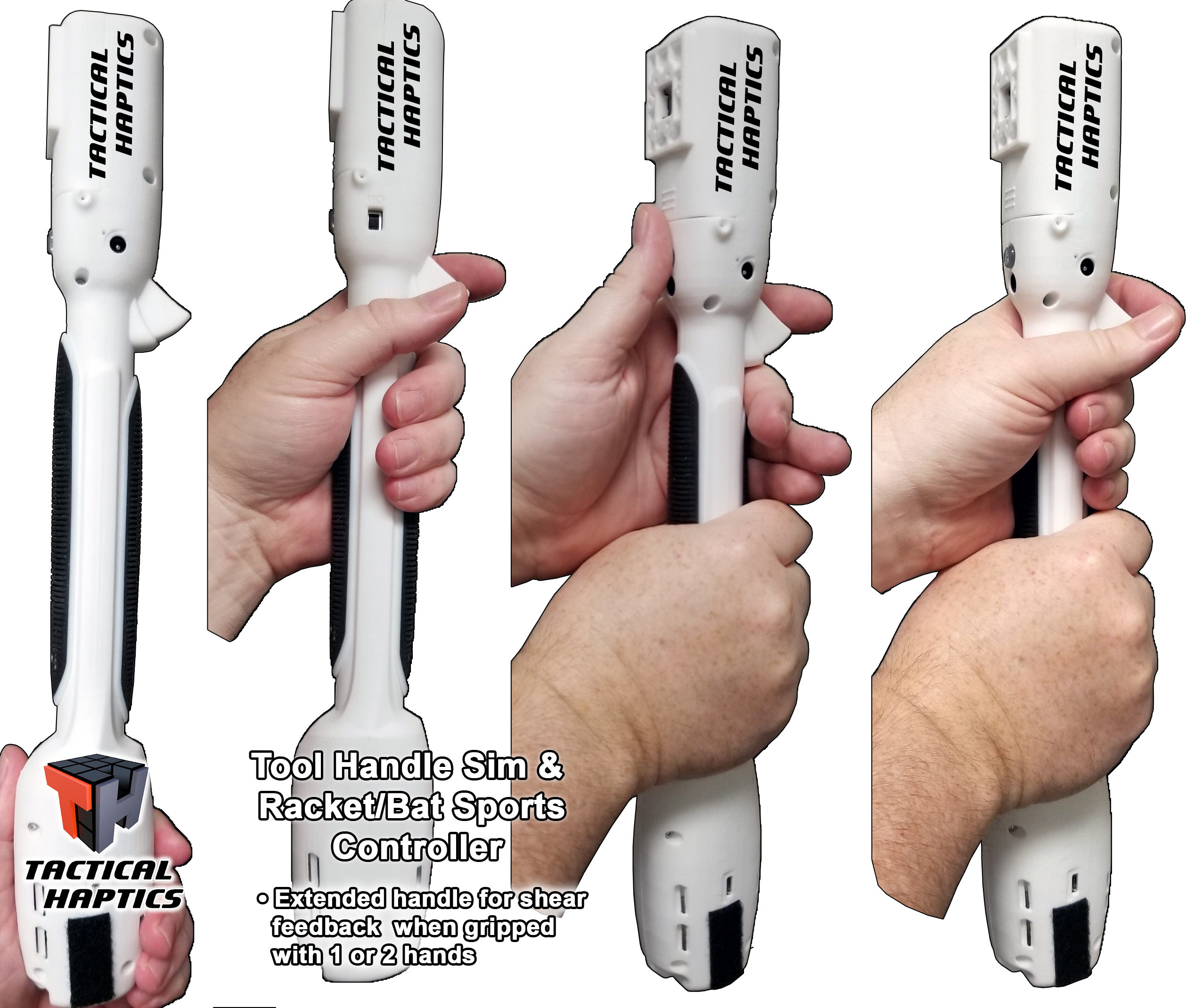 Tactical Haptics 2-Handed SaberGrip