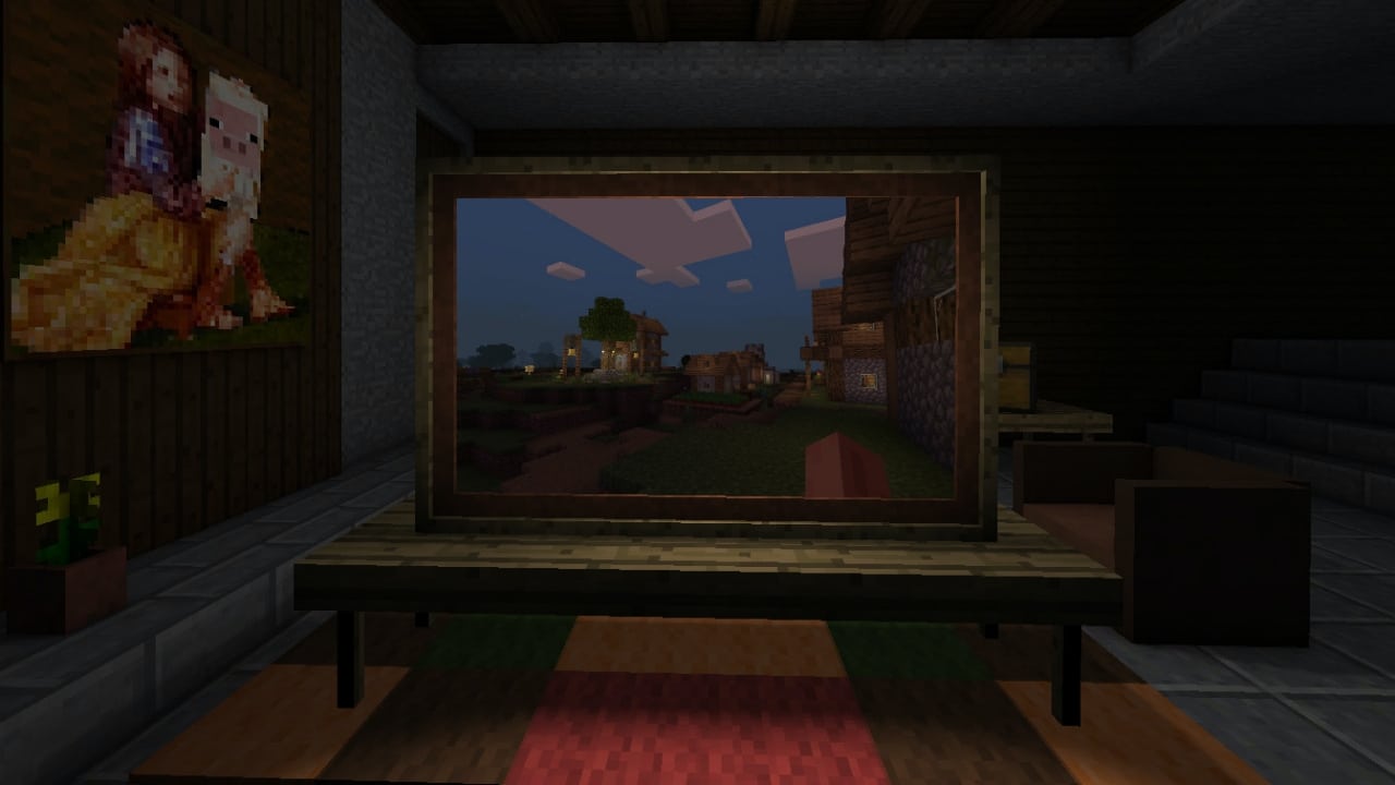 minecraft psvr living room mode 