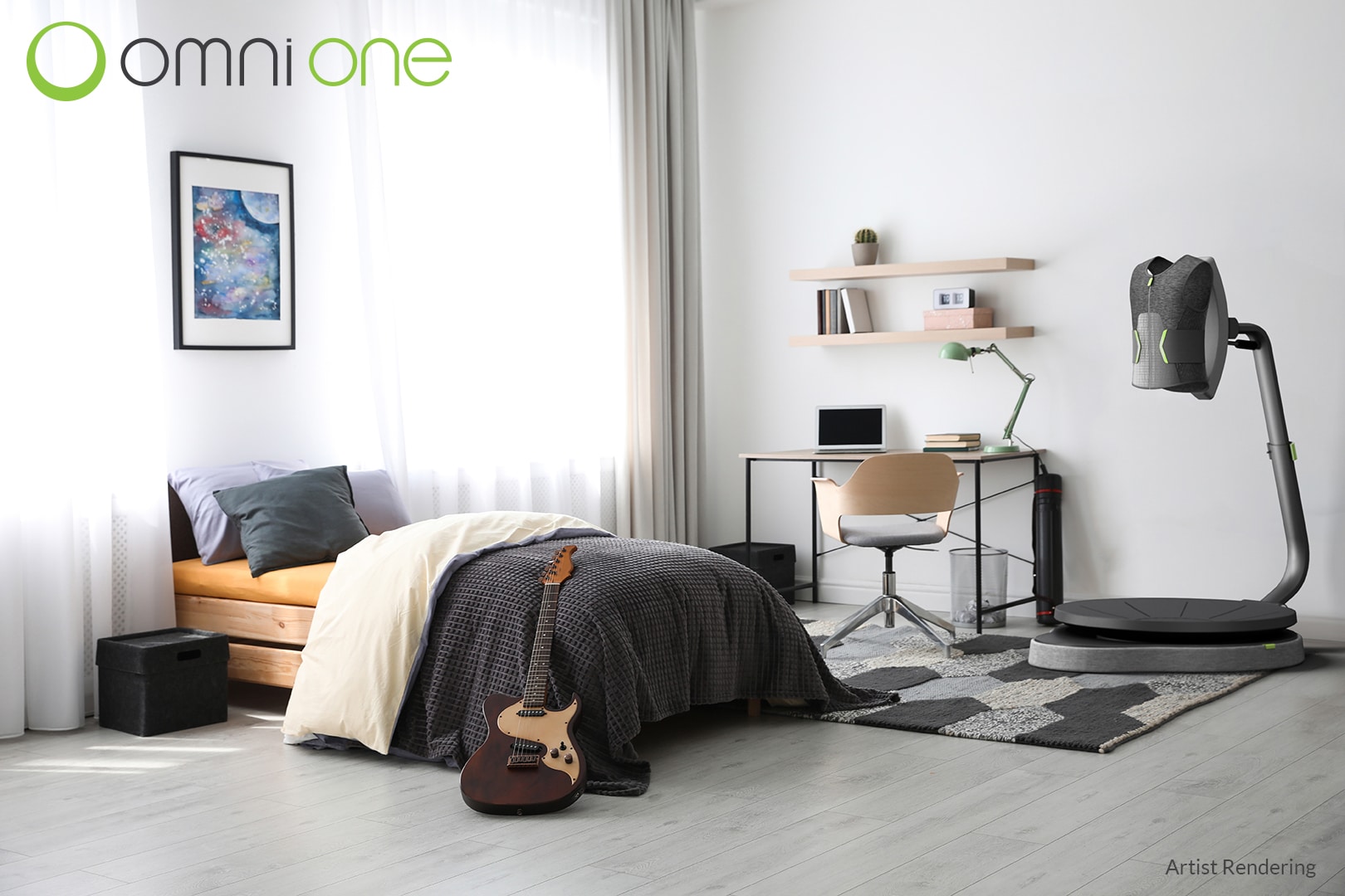 Omni one vr treadmill bedroom