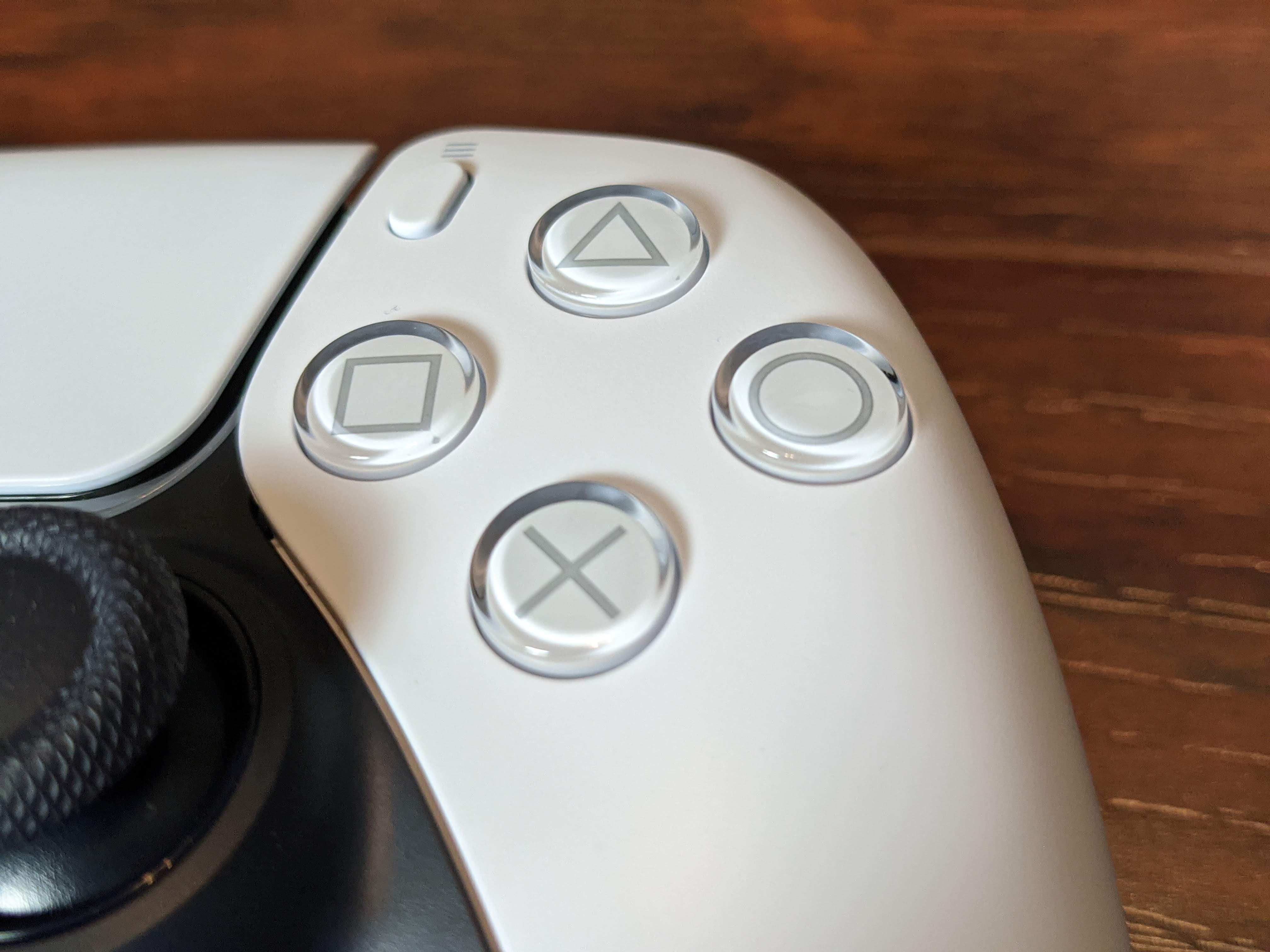 ps5 playstation 5 dualsense controller console face buttons