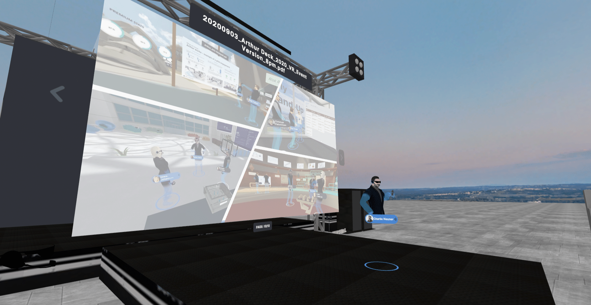 arthur meeting project management 2