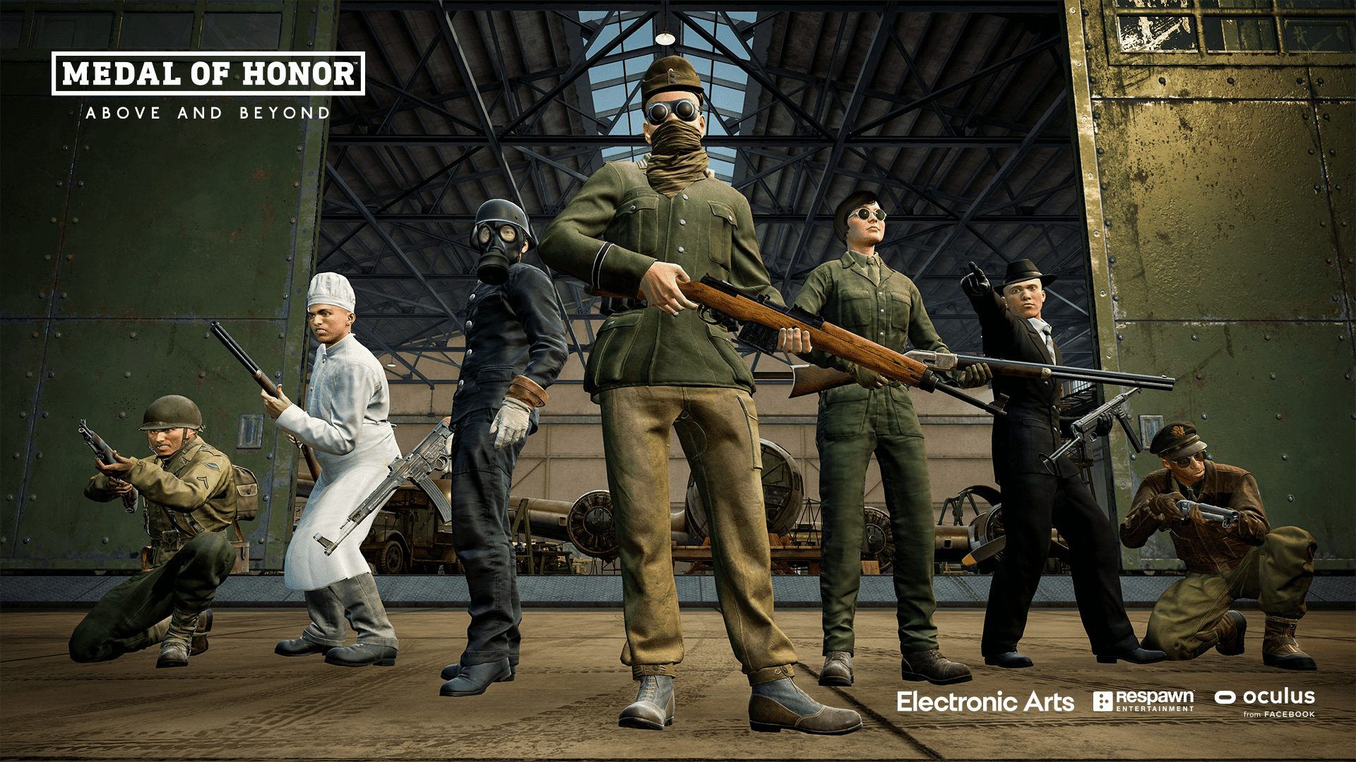 medal of honor above and beyond character skins