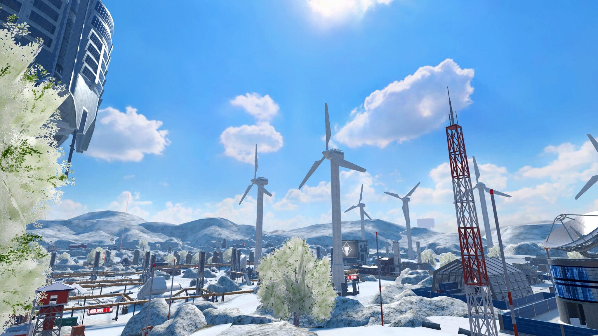 population: one winter map