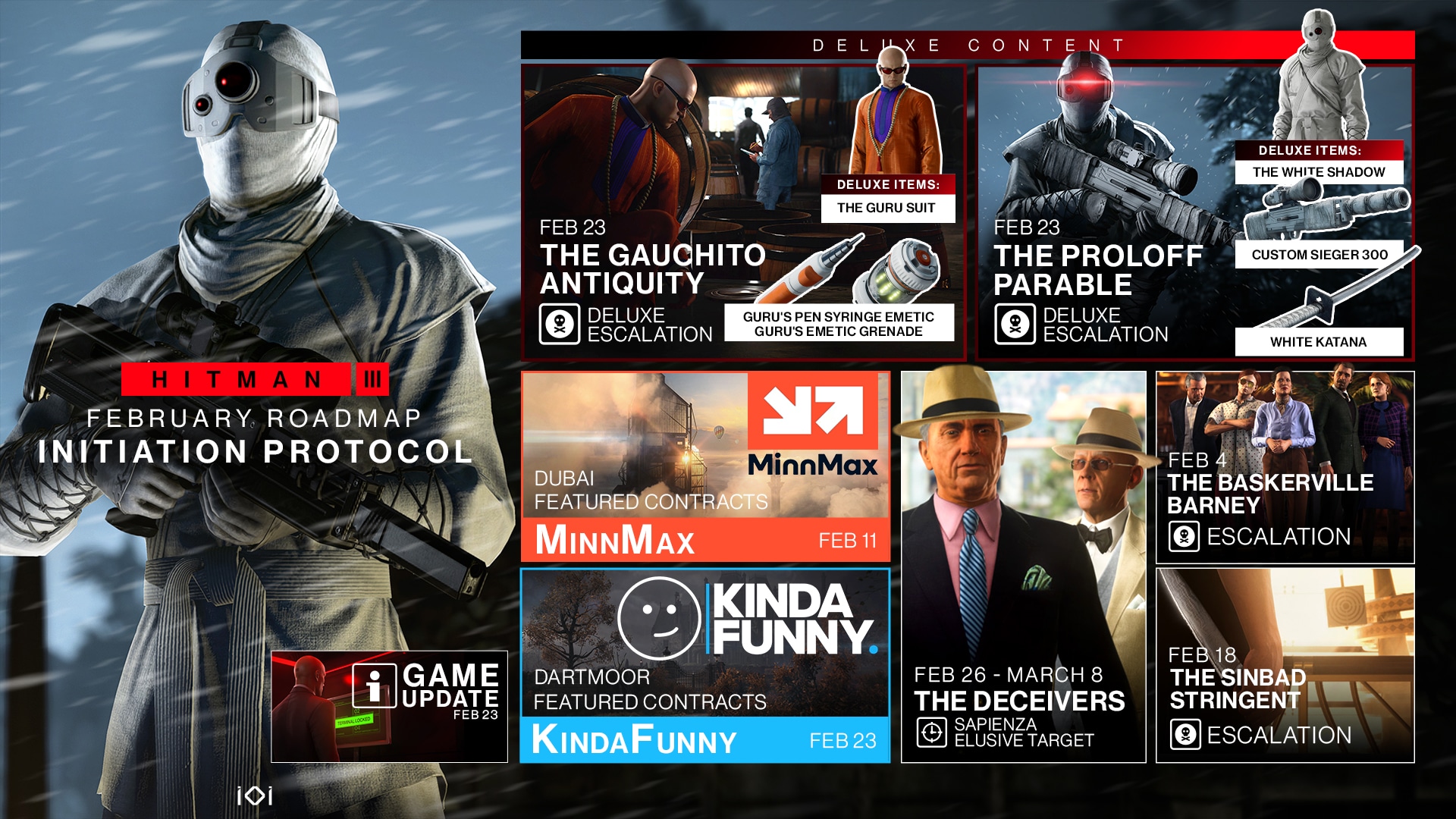 Hitman 3 February Update