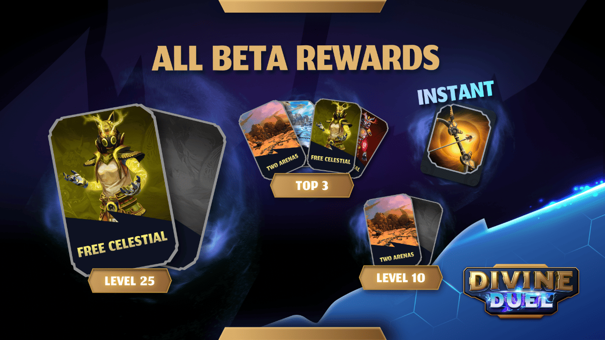Divine Duel Beta Rewards