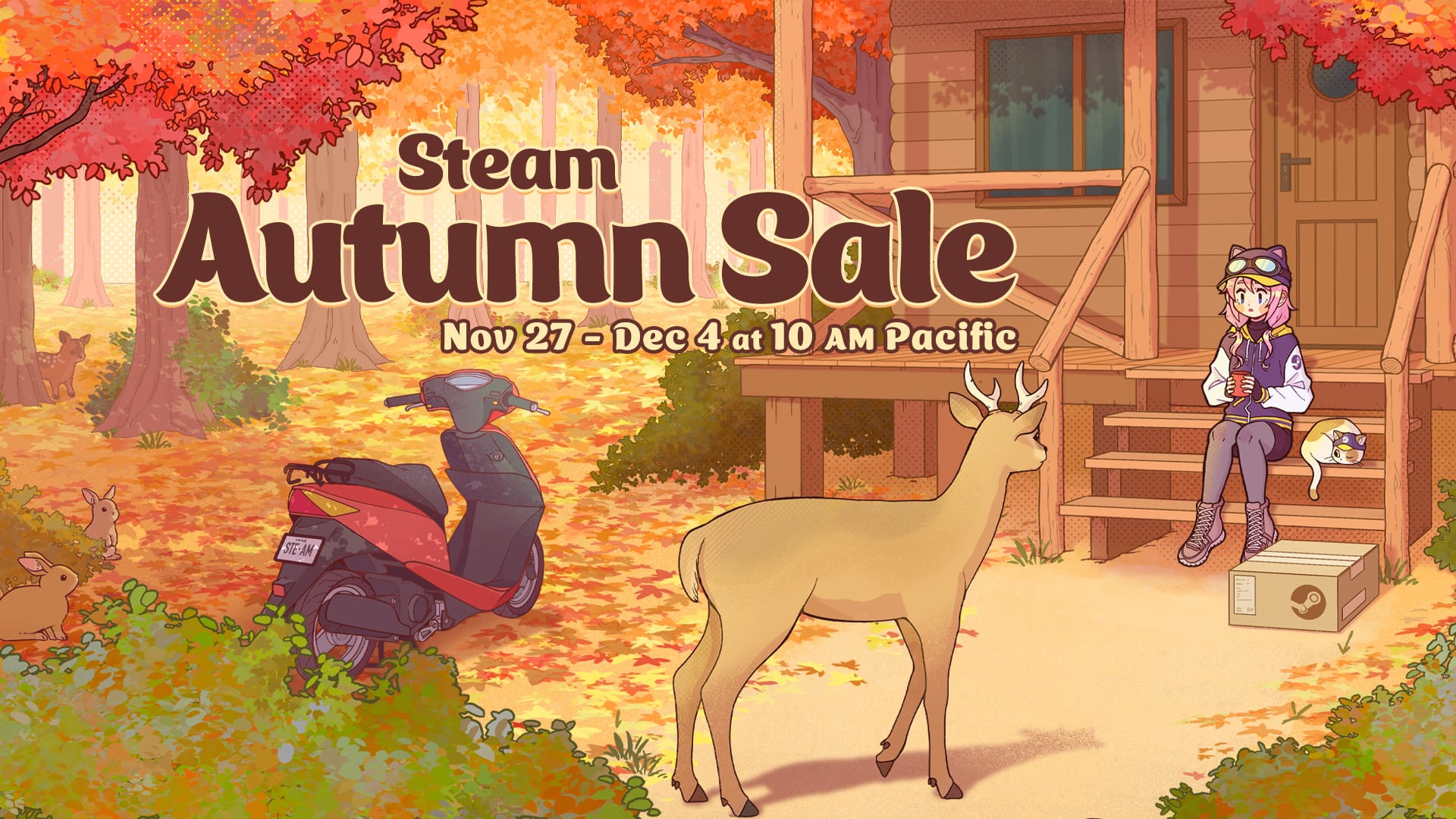 Steam Autumn Sale 2024 promotional art