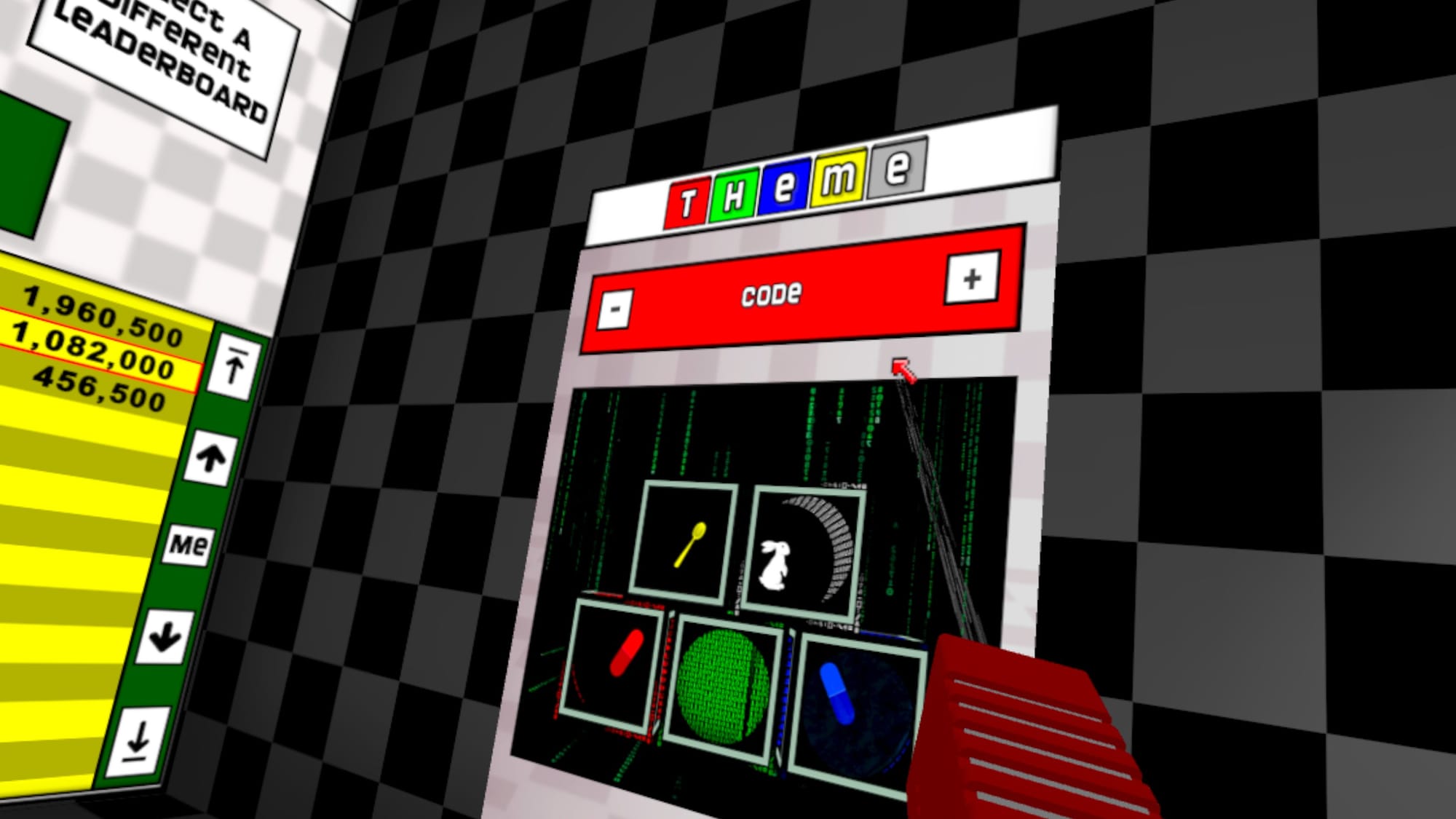 Boxed Out screenshot shows a menu with different options