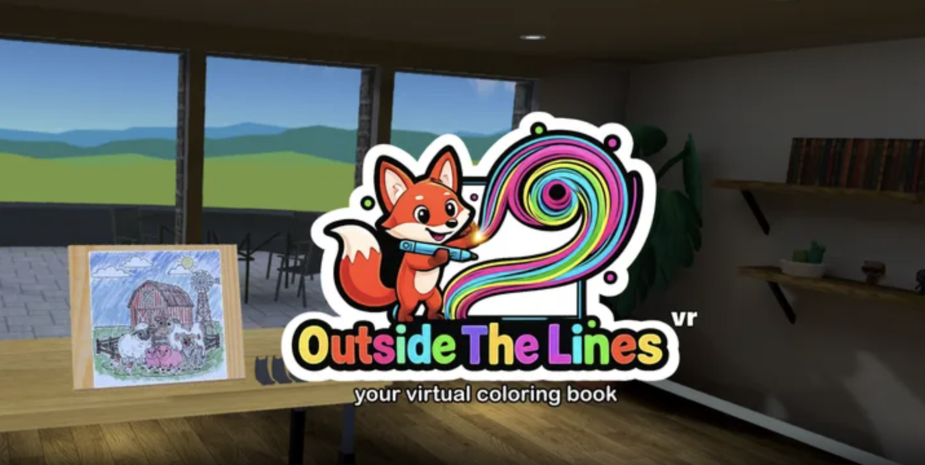 Раскраски в VR: Outside The Lines — простое успокоение для уставших глаз