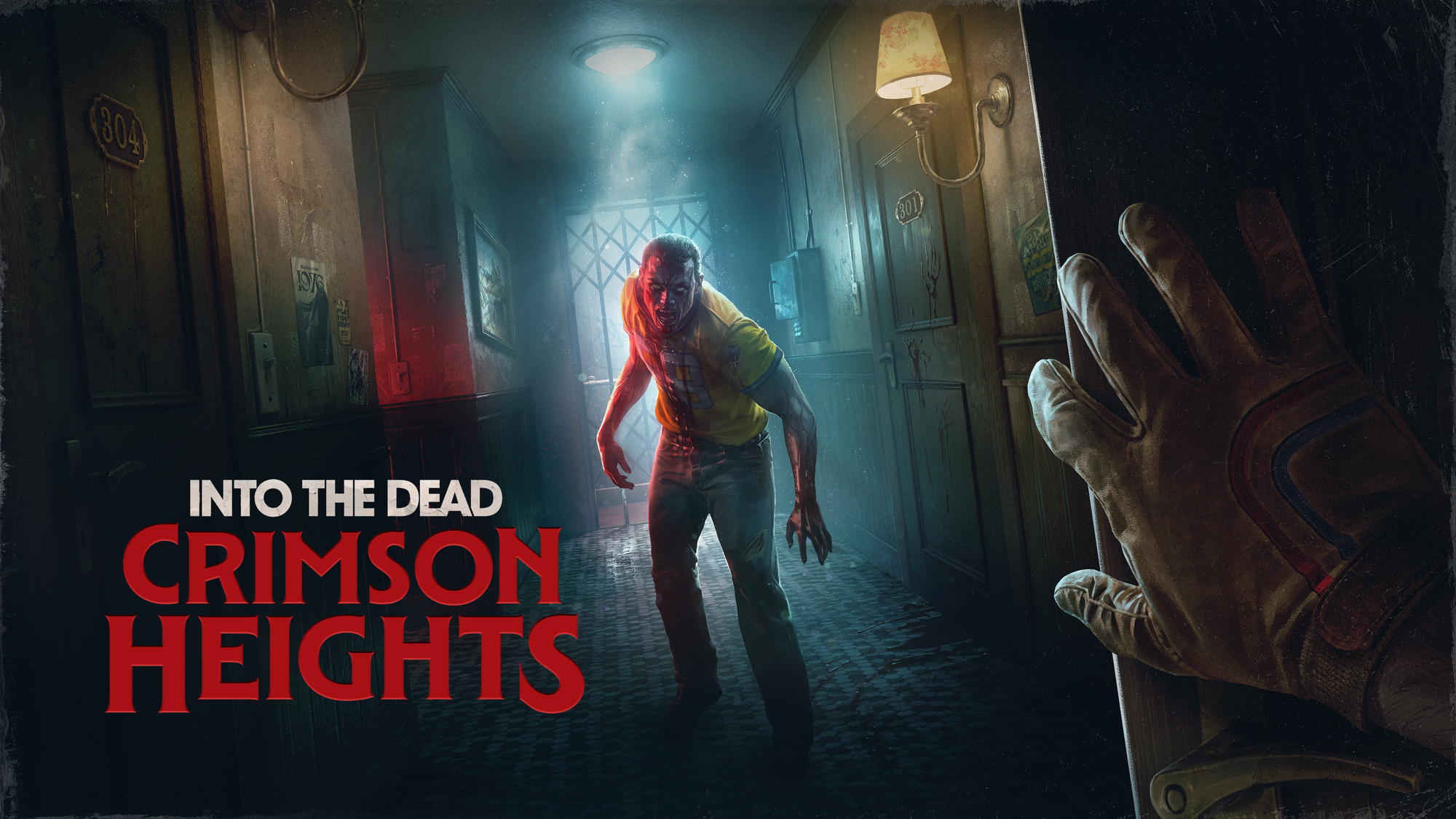 Into the Dead: Crimson Heights — хоррор, строящий уровни из вашей комнаты на Quest 3
