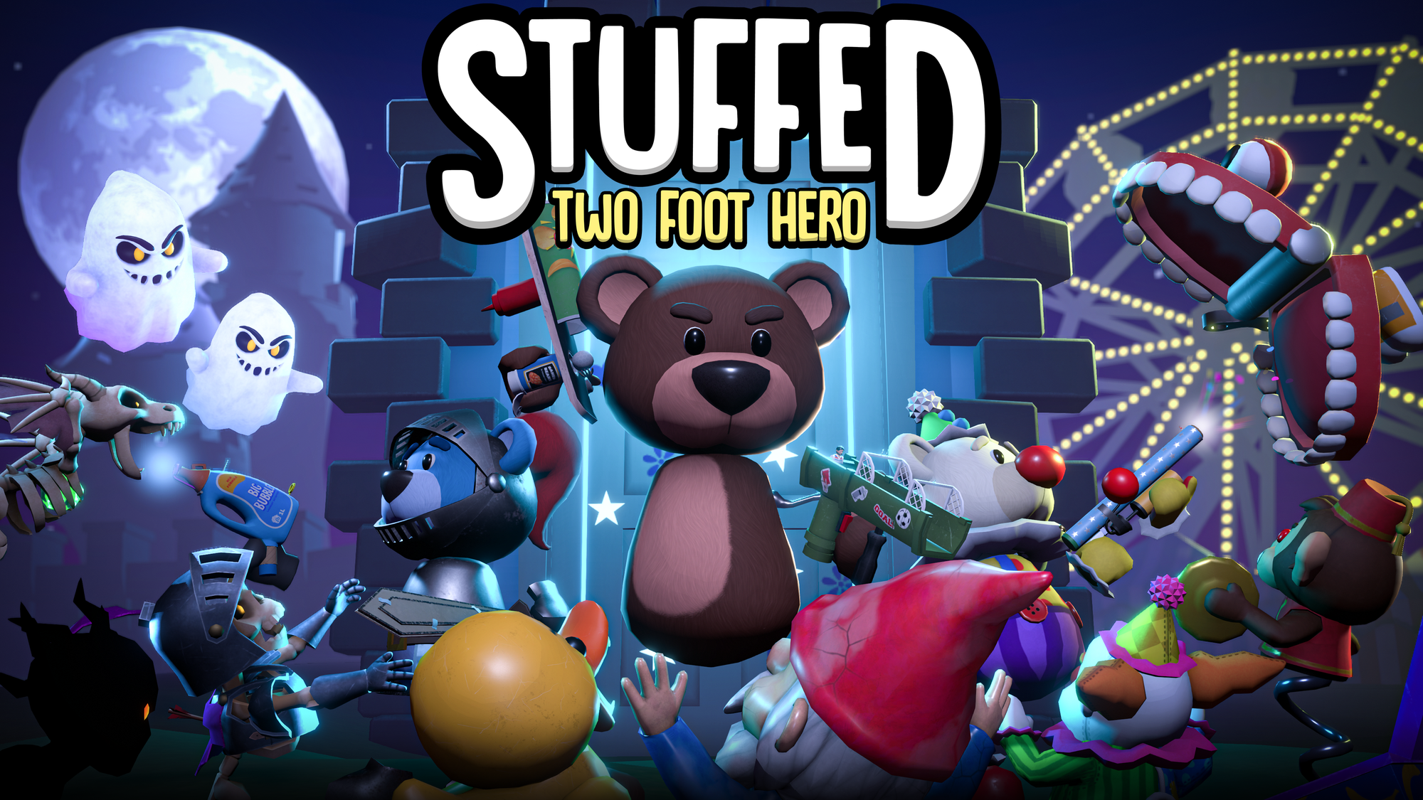 Stuffed: Two Foot Hero Is A New VR Wave Shooter Coming To SteamVR & Meta Quest