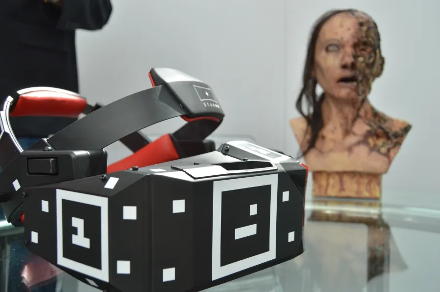 Hands-On with StarVR's Helmet and the Computers that Power It All