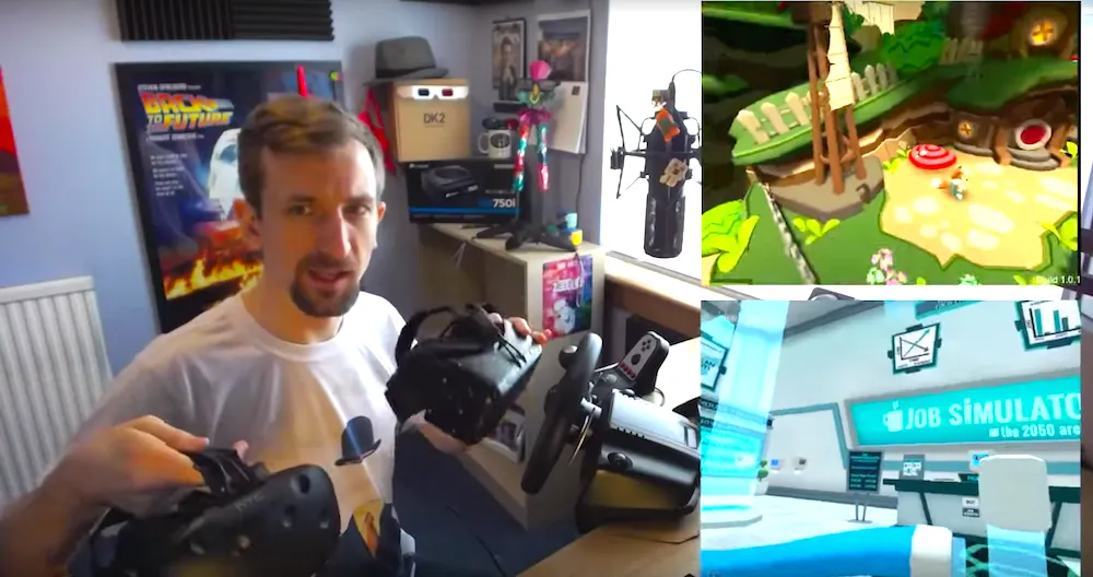 VIDEO: Running Oculus Rift And HTC Vive Simultaneously On One Computer