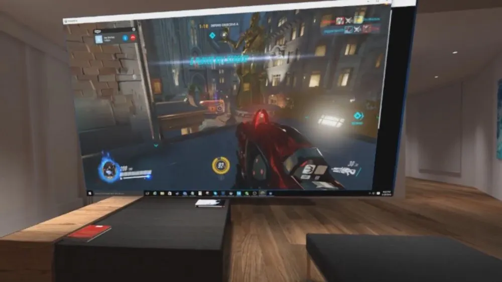 We Played 'Overwatch' in VR Using 'Bigscreen' and It Was Awesome