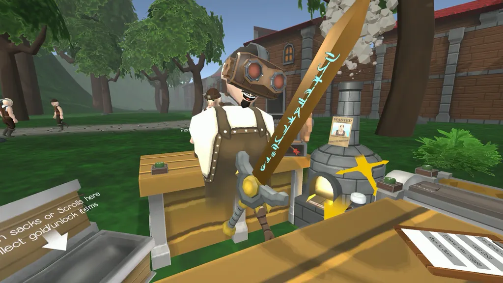 'Craft Keep VR' on Vive Turns You Into The Blacksmith That Makes Adventurers' Weapons