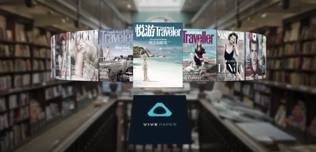'Vivepaper' Is HTC's Immersive Reading Experience That Mixes AR With VR