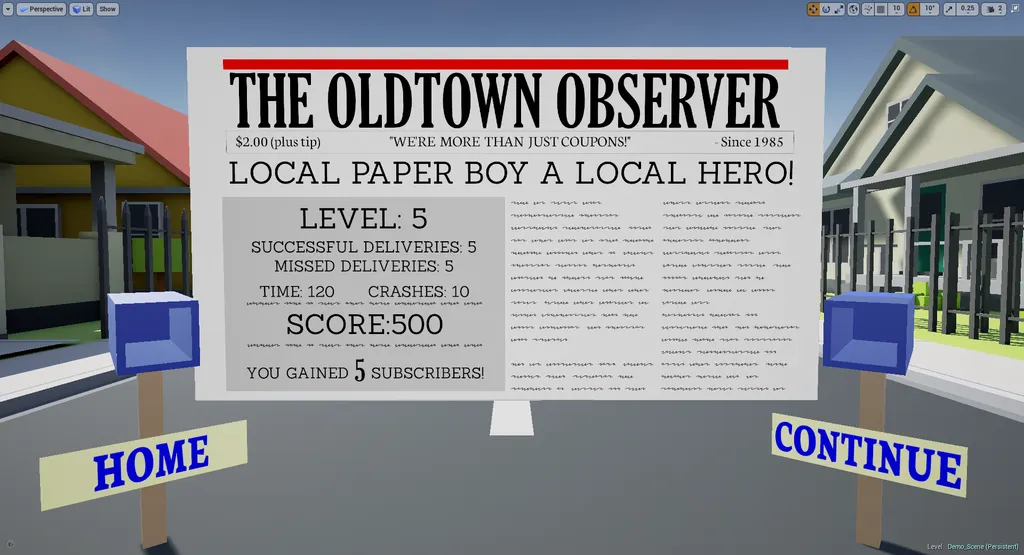 'Special Delivery' Is A VR Game Inspired By 'Paperboy' and 'Crazy Taxi'