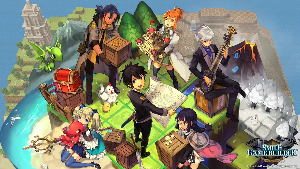 RPG Creation Software 'SMILE GAME BUILDER' Gets VR Viewing Mode