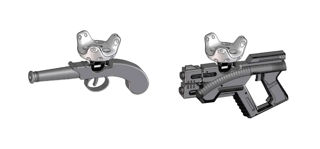 Vive Tracker Includes USB Add-on To Connect The Additional Accessory
