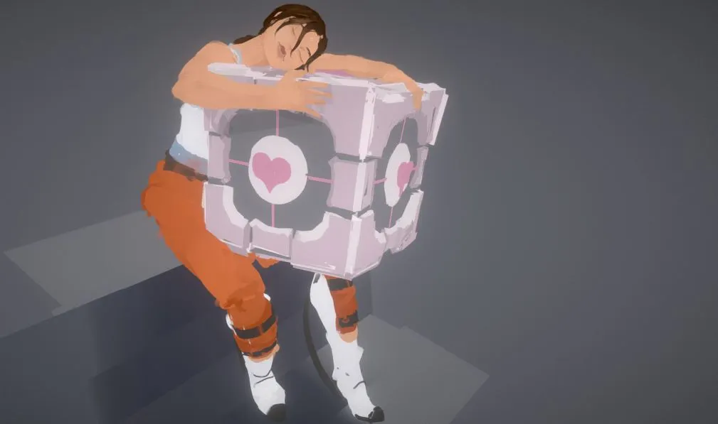 Daily VR Sketch: Hug A Friend Day