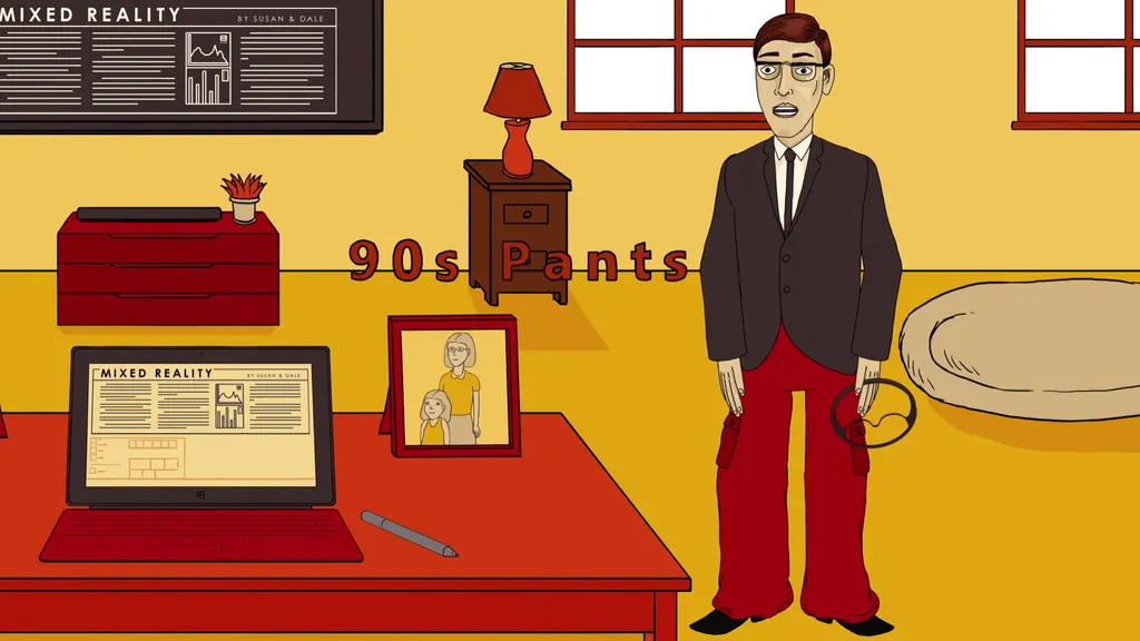 Microsoft's Bizarre New Video Explains Mixed Reality In Animated Form