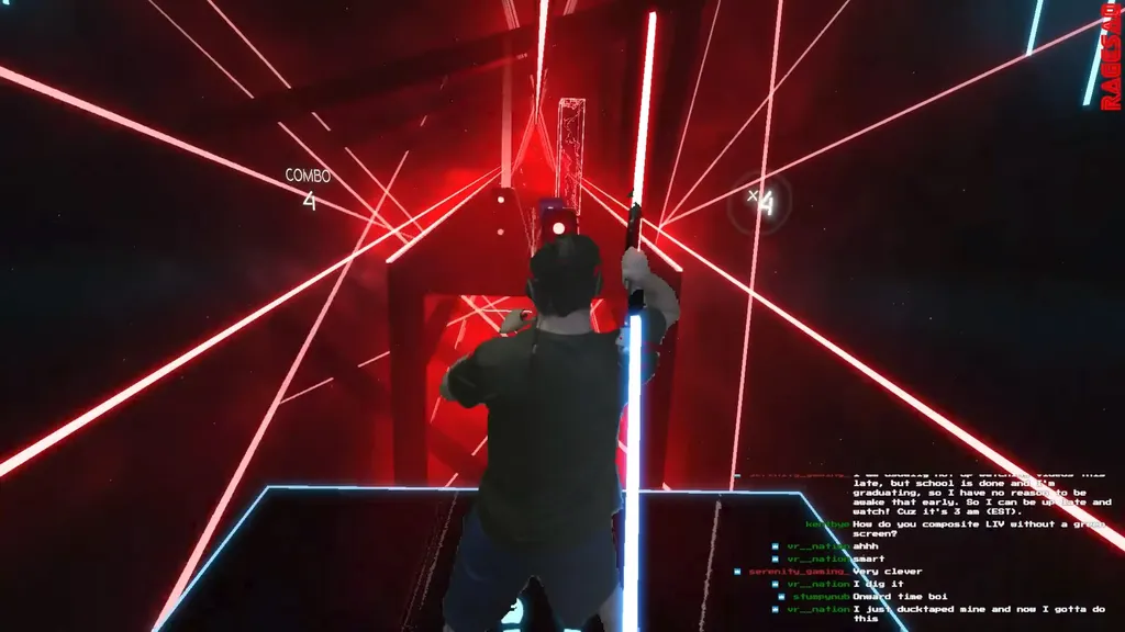 Someone Made A Beat Saber Mod For Darth Maul