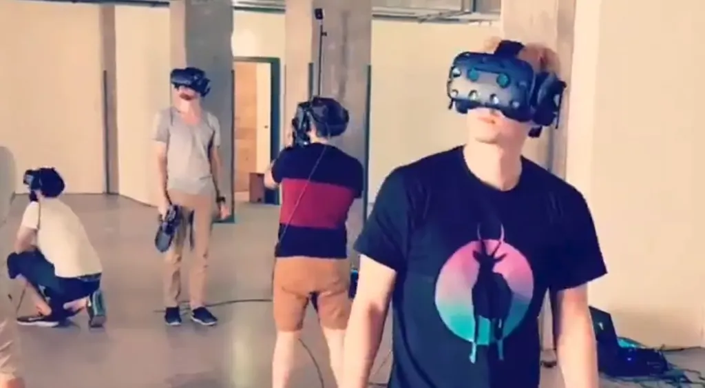 See SteamVR 2.0 Track Six Headsets With Four Base Stations