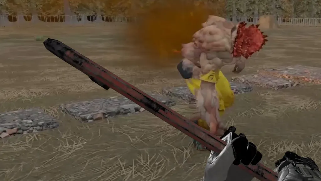 Fighting Jeff With A Crowbar As Gordon Freeman – Half-Life: Alyx Mod