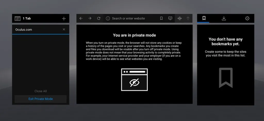 Here's What Information Facebook Stores About Oculus Web Browsing Activity